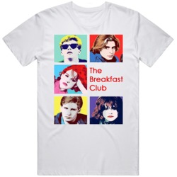 The Breakfast Club Movie Film 80s Retro T Shirt