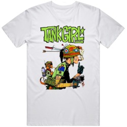 Tank Girl Retro Comic Movie Fan   T Shirt