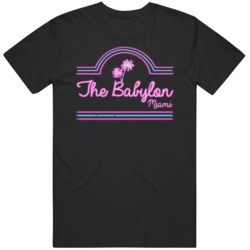 Scarface The Babylon Miami Retro  Movie T Shirt
