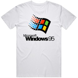 Microsoft Windows 95 Retro  T Shirt