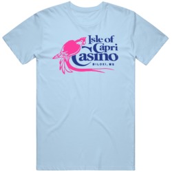 Isle Of Capri Biloxi Mississippi Casino Replica T Shirt
