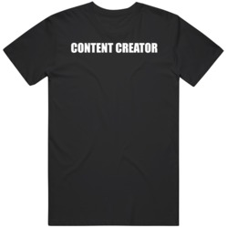 Content Creator Pop Culture  T Shirt