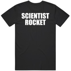 Funny Scientist Rocket Parody T Shirt