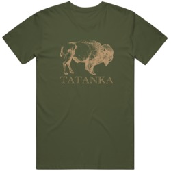 Tatanka Native American Buffalo Language  Lakota Sioux Tribe  T Shirt