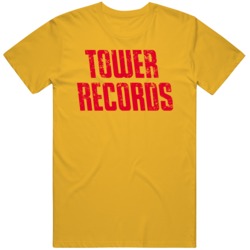 Tower Records Distressed T Shirt