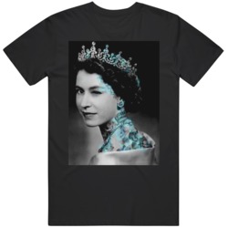 II Elizabeth United Kingdom Queen Jubilee Winking T Shirt