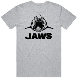 Cult Classic Movie Jaws Crew Shirt Movie Fan v3 T Shirt