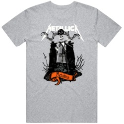 Jack Skeleton Halloween Music Parody T Shirt