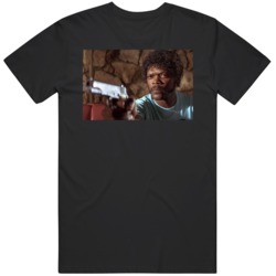 Jules Pulp Fiction Diner Scene Movie Fan  T Shirt