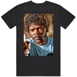 Jules Pulp Fiction Diner Scene Movie Fan V3  T Shirt