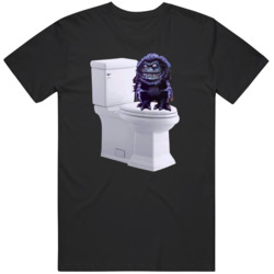 Critter on the Shitter Funny Christmas  T Shirt