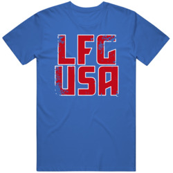 LFG USA Soccer Fan  T Shirt