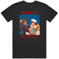 Last Christmas Wham George Michael T Shirt
