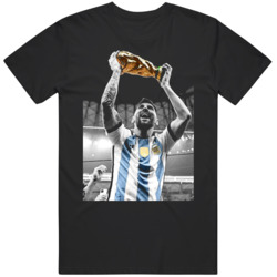 Lionel Messi World Champion Argentina  2022 GOAT V4 T Shirt