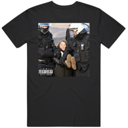 Greta Thunberg Free Greta Album Parody  T Shirt