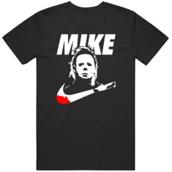 Michael Myers Parody Halloween Movie Fan  T Shirt