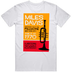 Miles Davis Music 1970 Fan T Shirt