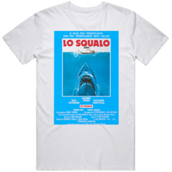 Jaws Italian  Movie Fan T Shirt