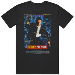 Johnny Mnemonic Movie Fan T Shirt