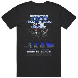 Men In Black Movie Fan T Shirt