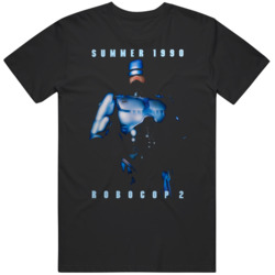 Robocop 2 Movie Poster Fan T Shirt