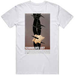 Schindlers List Movie Poster Fan T Shirt