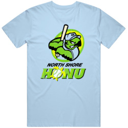 North Shore Honu Baseball HONOLULU  T Shirt