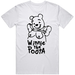 Winnie The Poota Funny  T Shirt