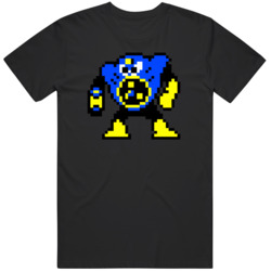 Mega Man Boss Air Man Retro Classic Video Game Fan T Shirt