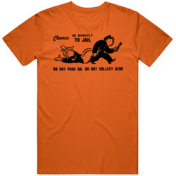 Trump Go To Jail Card Parody  T Shirt