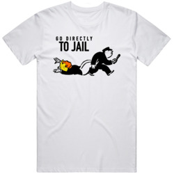 Trump Go To Jail Card Parody V3  T Shirt