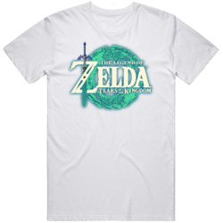 The Legend Of Zelda Tears Of The Kingdom Logo Fan  T Shirt