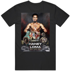 Devin Haney vs Vasiliy Lomachenko Fight Poster Boxing Fan v3 T Shirt