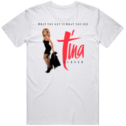 Tina Turner Tribute What You get Album Cover T Shirt