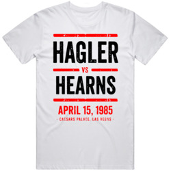 Hagler Vs Hearns Boxing Fan T Shirt