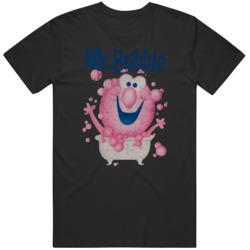 Mr Bubble Vintage Distressed Look T Shirt