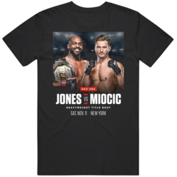 Jon Bones Jones Vs Stipe Miocic Mma Fan Fight T Shirt