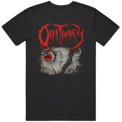 Obituary Cause of Death Album Cover  T Shirt