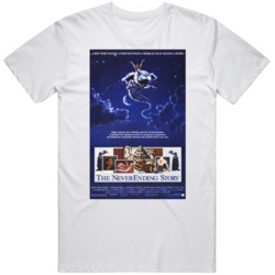 The Neverending Story Retro Movie  Fan T Shirt