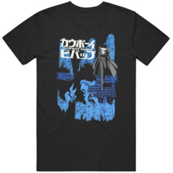 Cowboy Bebop Spike Anime Opening Credits  T Shirt