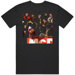 Eric Cantona Kung Fu Kick  T Shirt