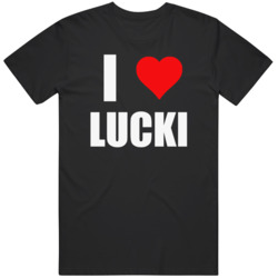 I Love Lucki Rapper Hip Hop Fan  T Shirt