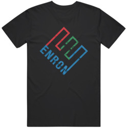 Enron Defunct Company Logo T Shirt