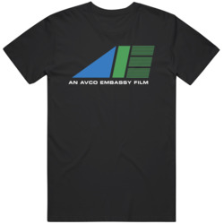 AVCO Embassy Films 1970s Logo Defunct Film Company T Shirt