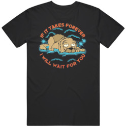 Futurama Seymour Loyal Dog Fan  T Shirt