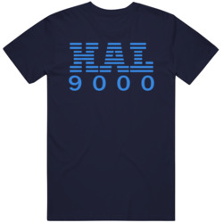 2001 Space Odyssey Hal 9000 Retro Computer Logo  Stanley Kubrick Sci-f