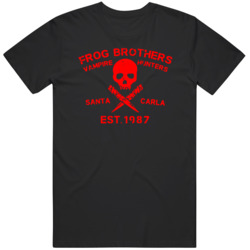 Lost Boys  Frog Brothers  Vampire Hunters Movie Fan   T Shirt