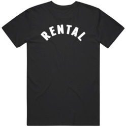 Rental As Seen on Frank Zappa Fan  T Shirt
