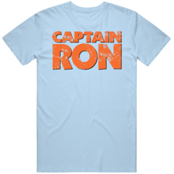 Captain Ron Retro Movie Logo Distressed Fan V2  T Shirt