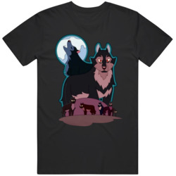 The Owl House Hunters Mystical Wolf T Shirt
